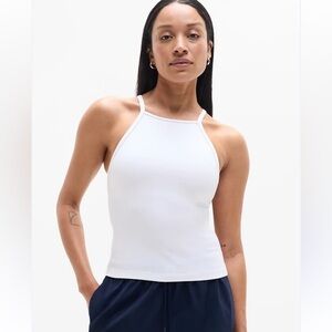 Athleta Signature Built In Bra Tank - Size S - White - worn once or twice